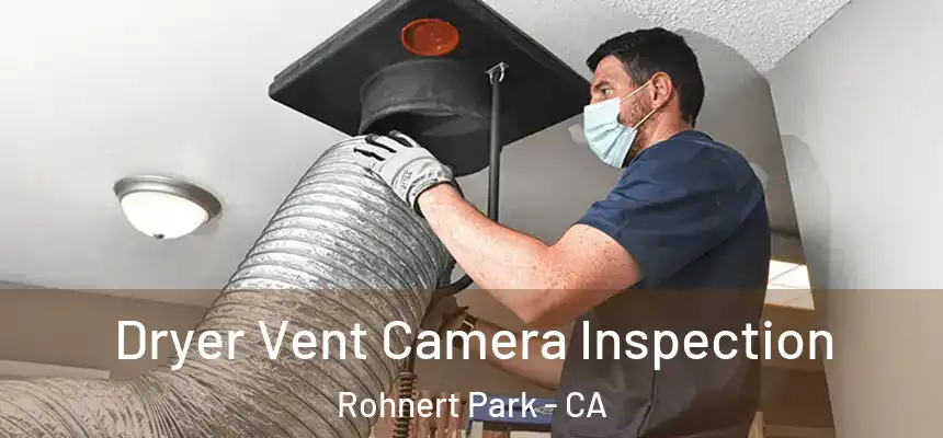  Dryer Vent Camera Inspection Rohnert Park - CA